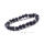 2016 8mm Pierre de lave pour hommes uniques Design de Zinc alliage perle Bracelet
